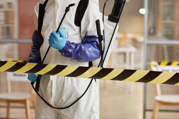 Professional Biohazard Cleanup technician working in Dillard, GA